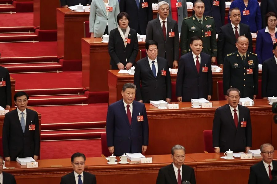 CHINA ASAMBLEA GASTO MILITAR