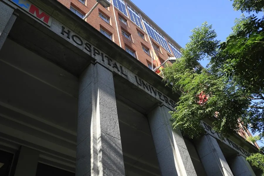 Fachada del Hospital Universitario de La Princesa
