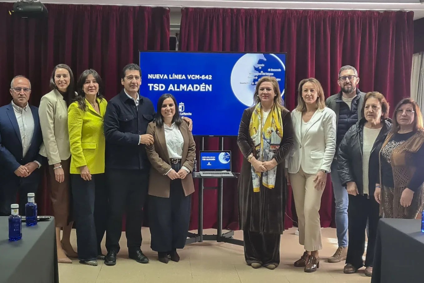 La comarca de Almadén (Ciudad Real), con 11.400 habitantes, tendrá transporte a demanda