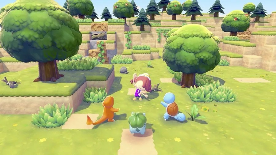 Pantalla del videojuego Pokémon Pokopia