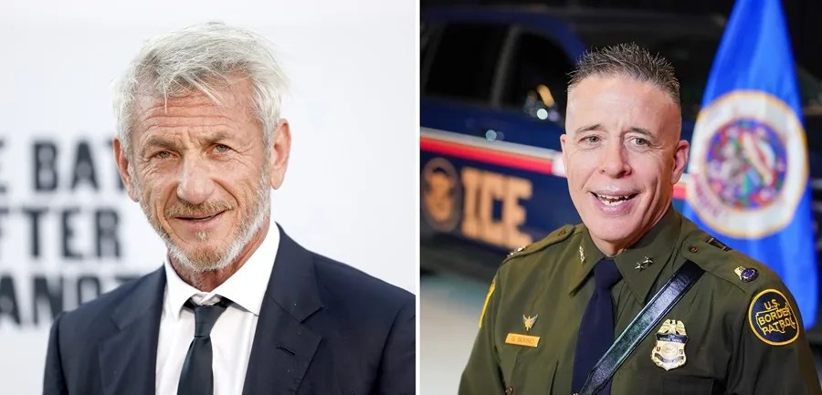 Sean Penn, el favorito a ganar el Óscar por interpretar a un oficial migratorio similar a uno de Trump