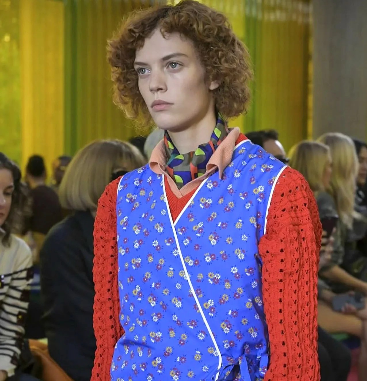 Bata de la colección primavera-verano 2026 de la firma Miu Miu.