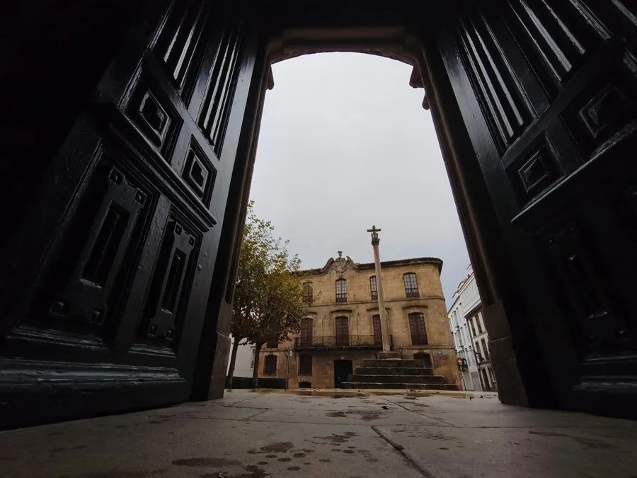 La Casa Cornide, en la Cidade Vella de A Coruña.