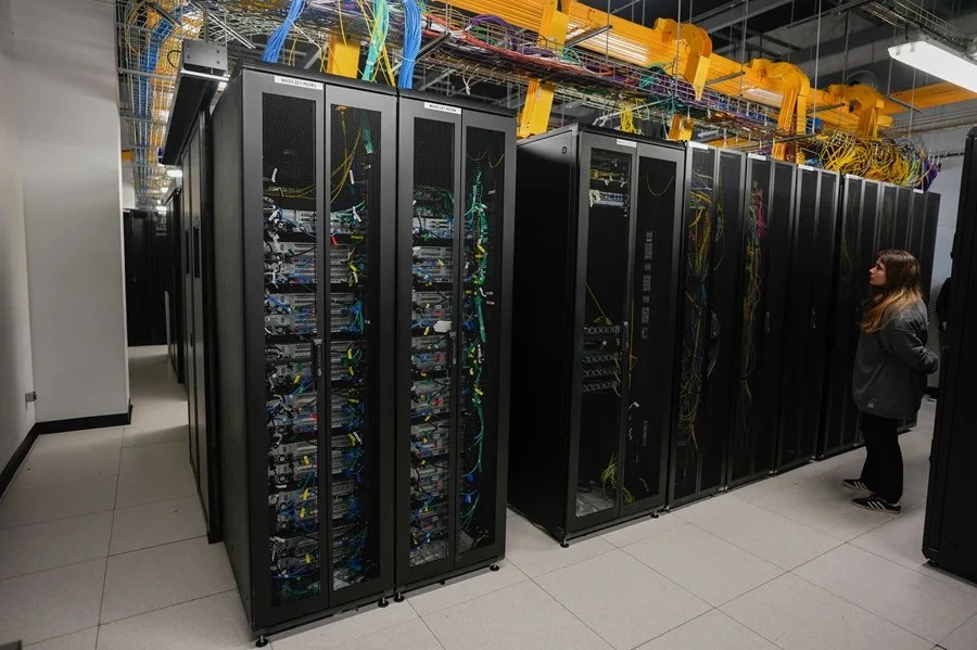 Data center de Digital Realty en Madrid.