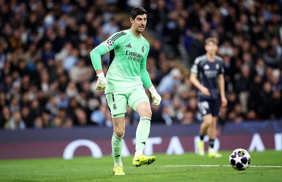 El portero del Real Madrid, Thibaut Courtois