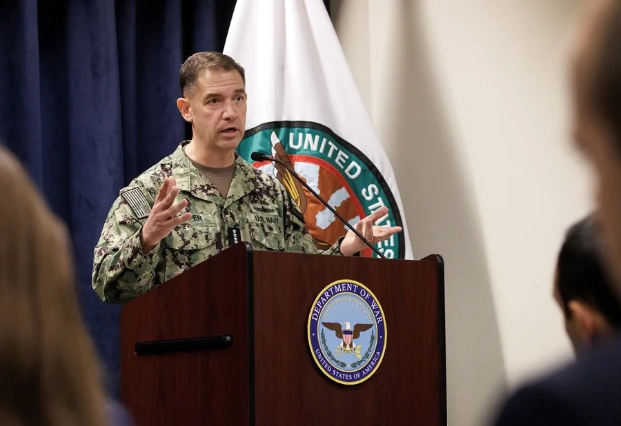 El líder del Comando Central estadounidense, Brad Cooper.