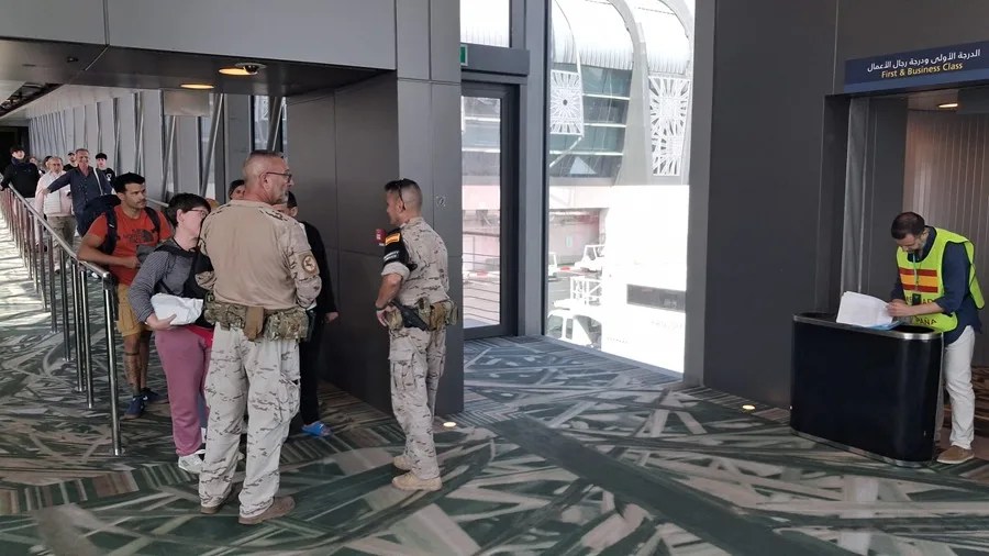 Segundo traslado organizado por el Gobierno.