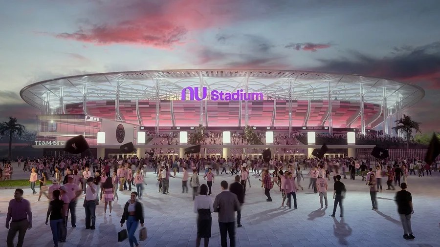 El nuevo estadio del Inter Miami llevará el nombre del banco brasileño Nu
