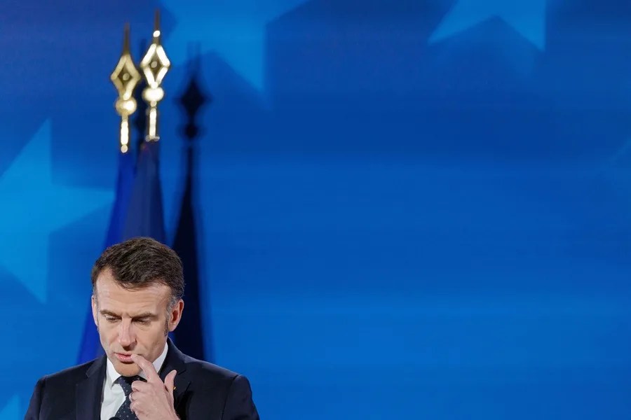 El presidente francés, Emmanuel Macron