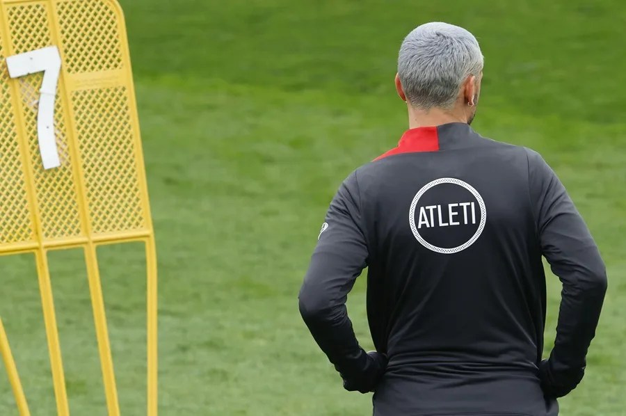 El jugador del Atlético de Madrid Antoine Griezmann