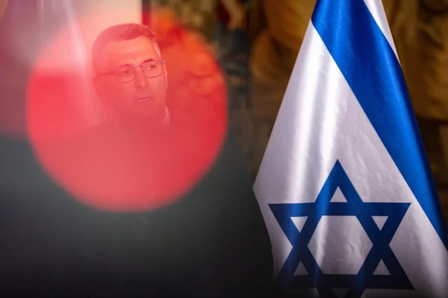 El ministro de Exteriores israelí, Gideon Saar