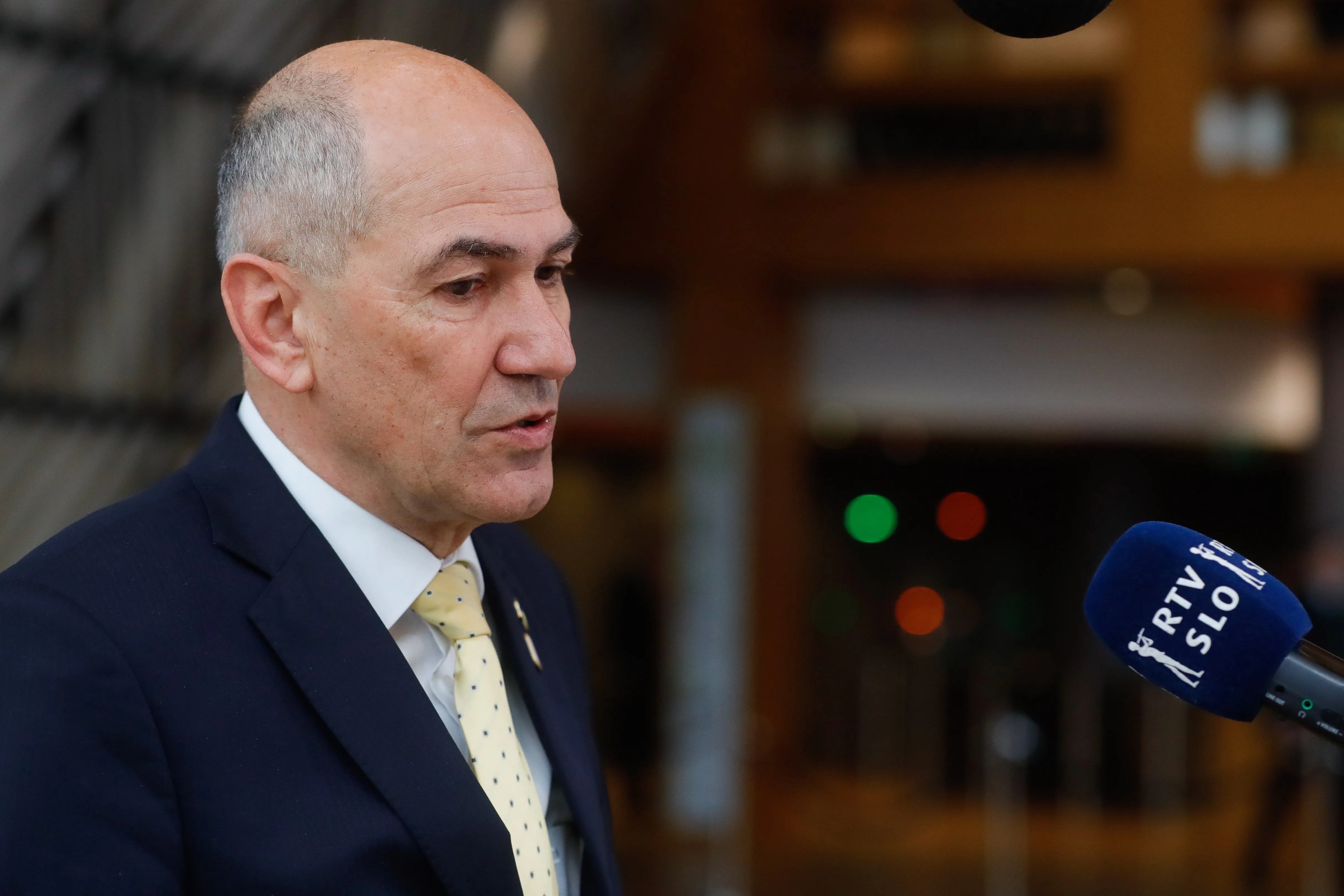 El líder de la oposición conservadora, Janez Jansa, en una imagen de archivo.