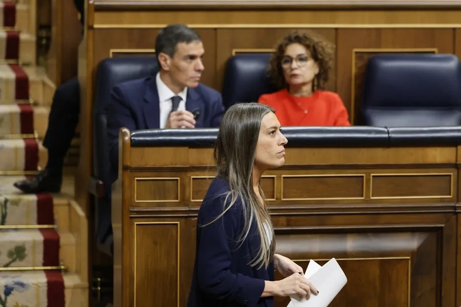 La portavoz de Junts, Míriam Nogueras