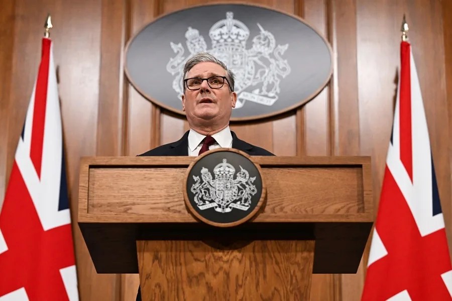 El primer ministro británico, Keir Starmer