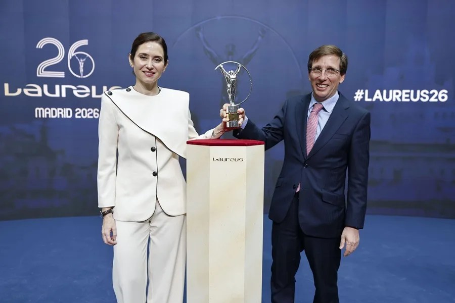 Acto de presentación de los nominados a los Laureus World Sports Awards 2026, este martes en la Real Casa de Correos de Madrid.