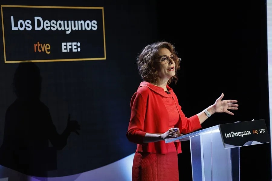 Desayunos RTVE EFE María Jesús Montero