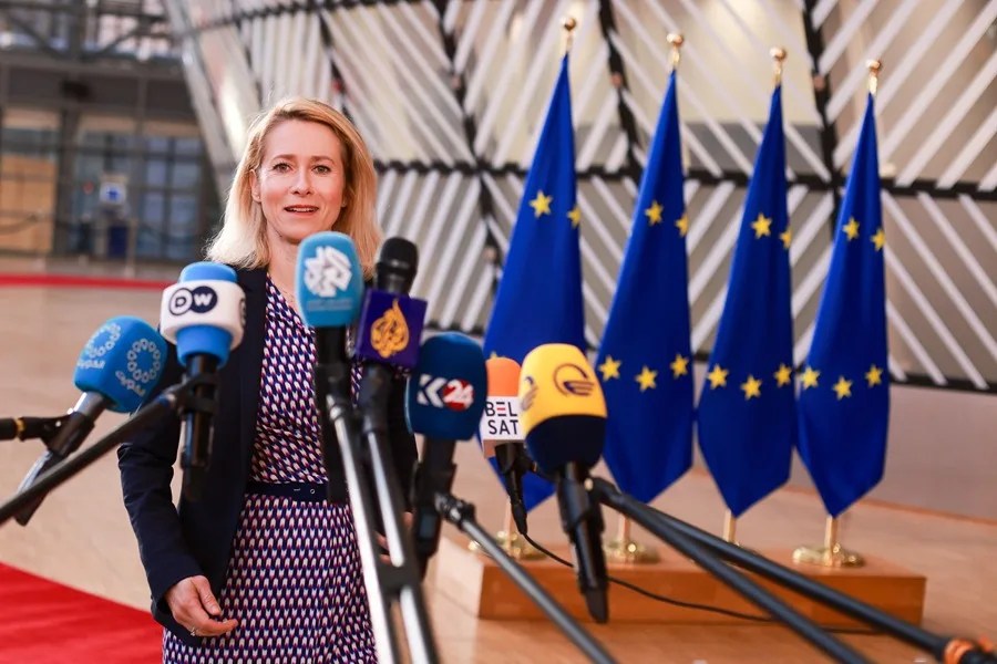 La Alta Representante de la Unión Europea para Asuntos Exteriores y Política de Seguridad, Kaja Kallas