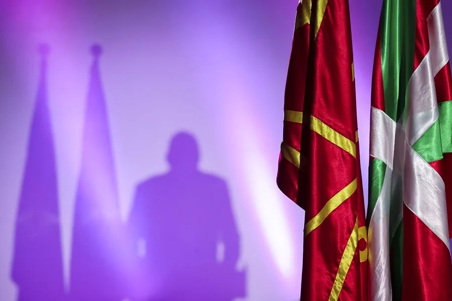 El secretario general de EH Bildu, Arnaldo Otegi,