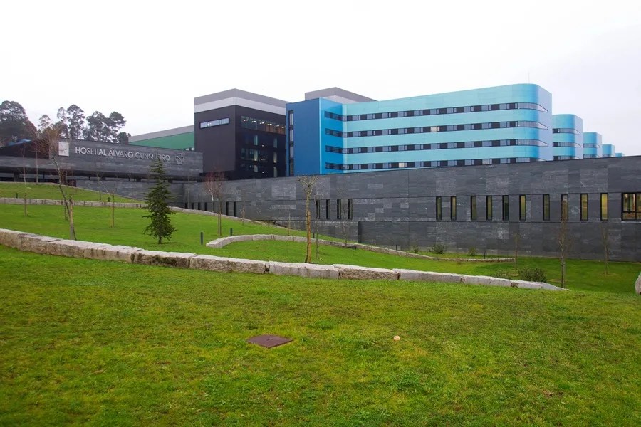 Vista general del hospital álvaro Cunqueiro de Vigo,