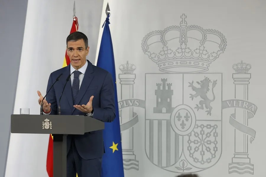 El presidente del Gobierno, Pedro Sánchez.