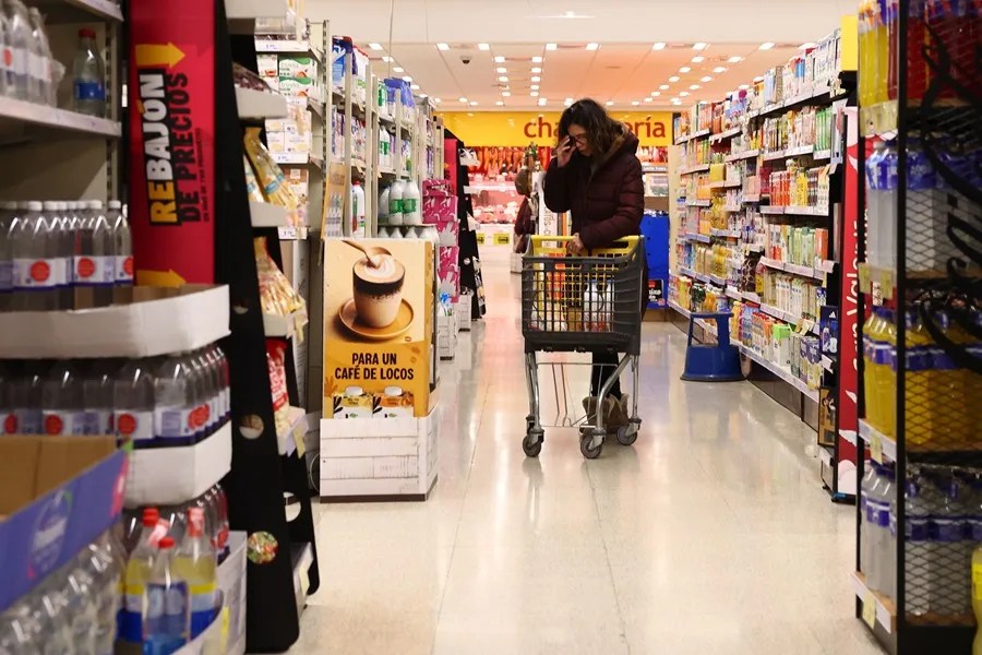 trabajar en un super