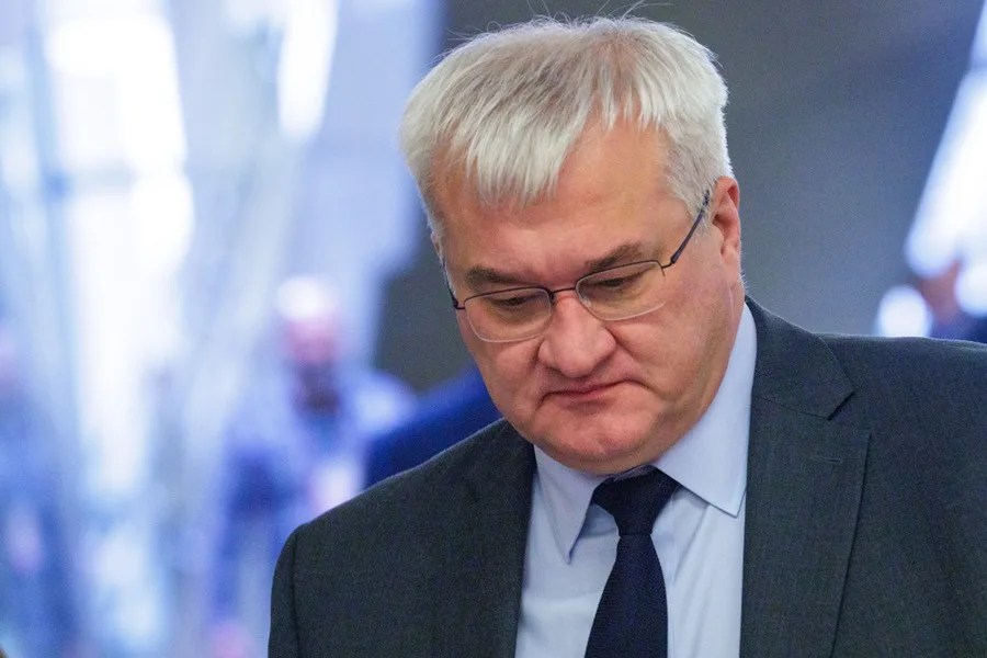 El ministro de Asuntos Exteriores de Ucrania, Andrii Sybiha