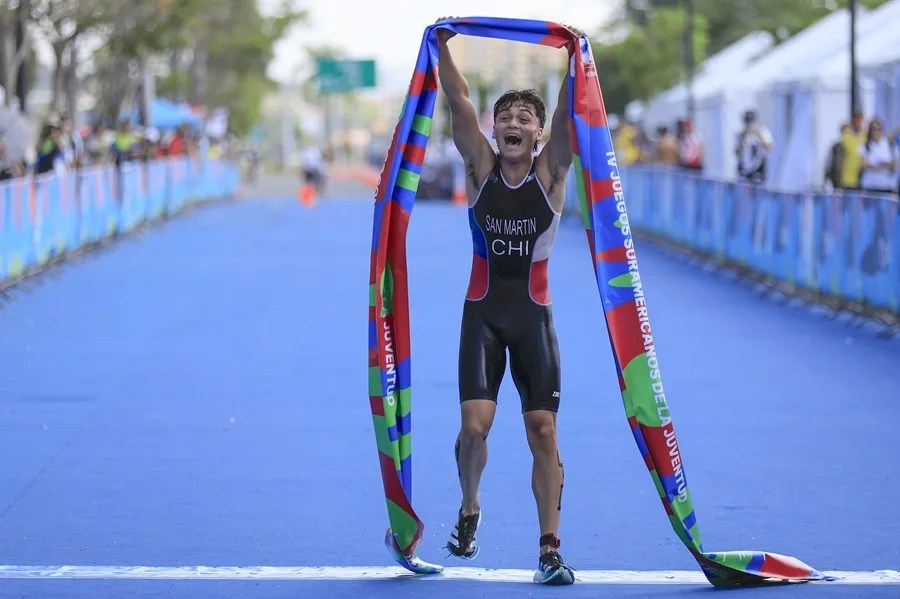 Chile gana otra vez el oro en en lostriatlón Juegos Suramericanos de la Juventud