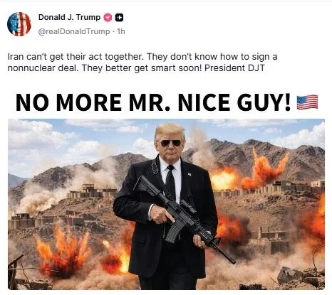 Mensaje de Trump a Irán