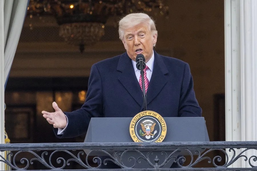 El presidente de EE.UU., Donald Trump, en una fotografía de archivo.