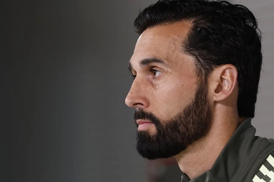 El entrenador del Real Madrid Álvaro Arbeloa