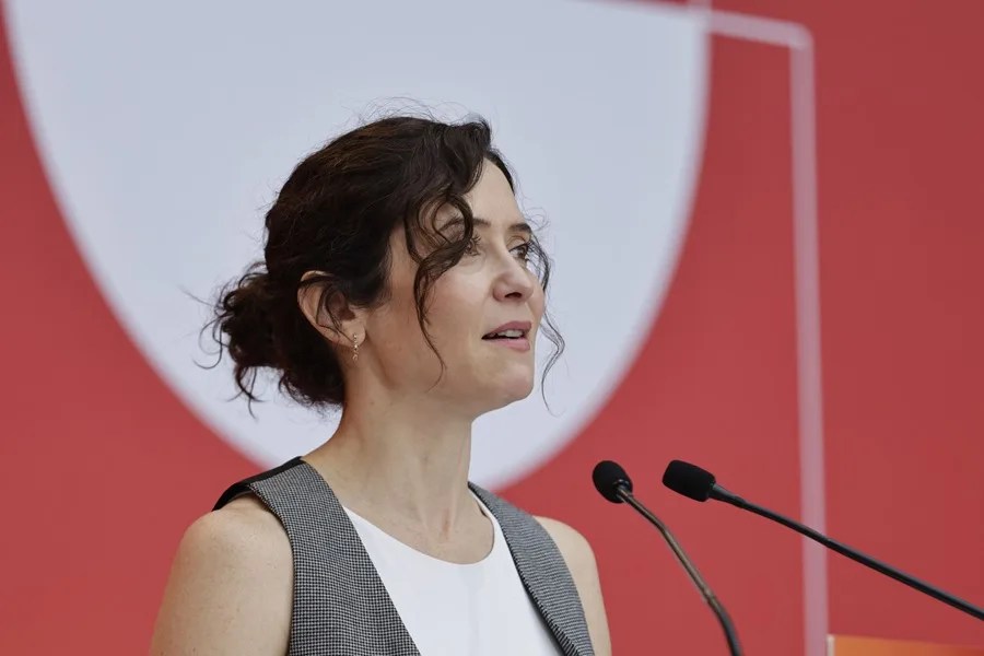 La presidenta de la Comunidad de Madrid, Isabel Díaz Ayuso.