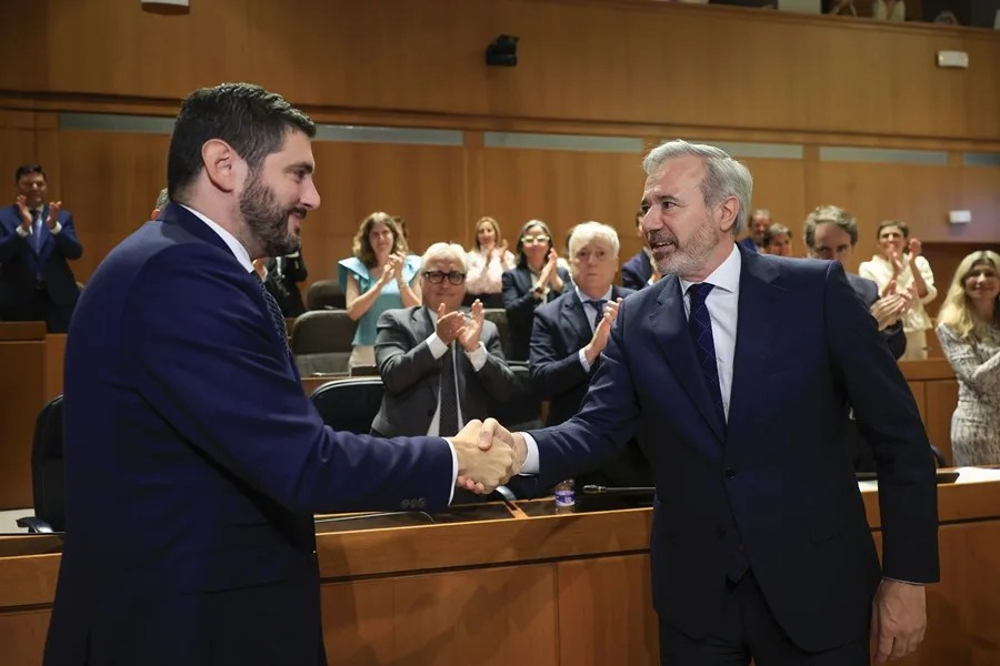 Azcón presidente Aragón Vox
