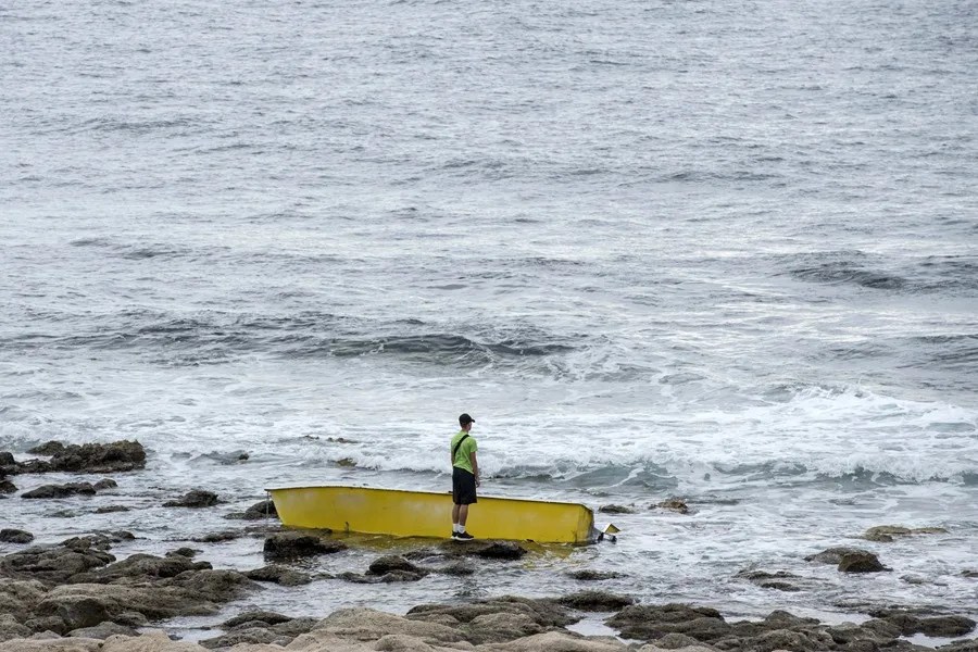 Imagen de archivo de una patera