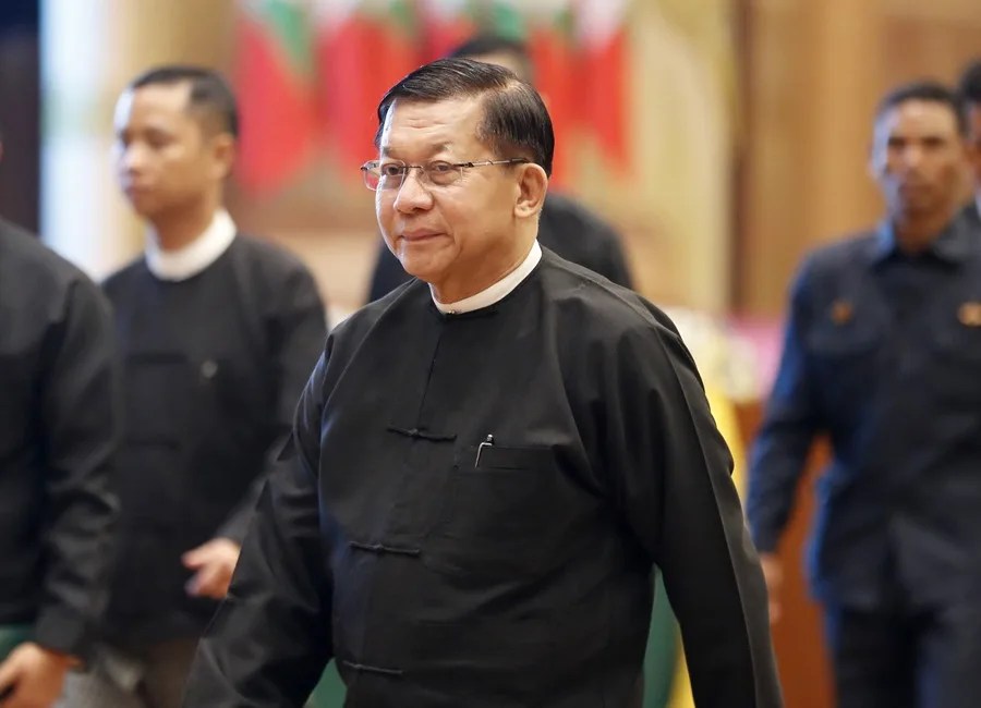 Parlamento birmano elige a golpista Min Aung Hlaing presidente