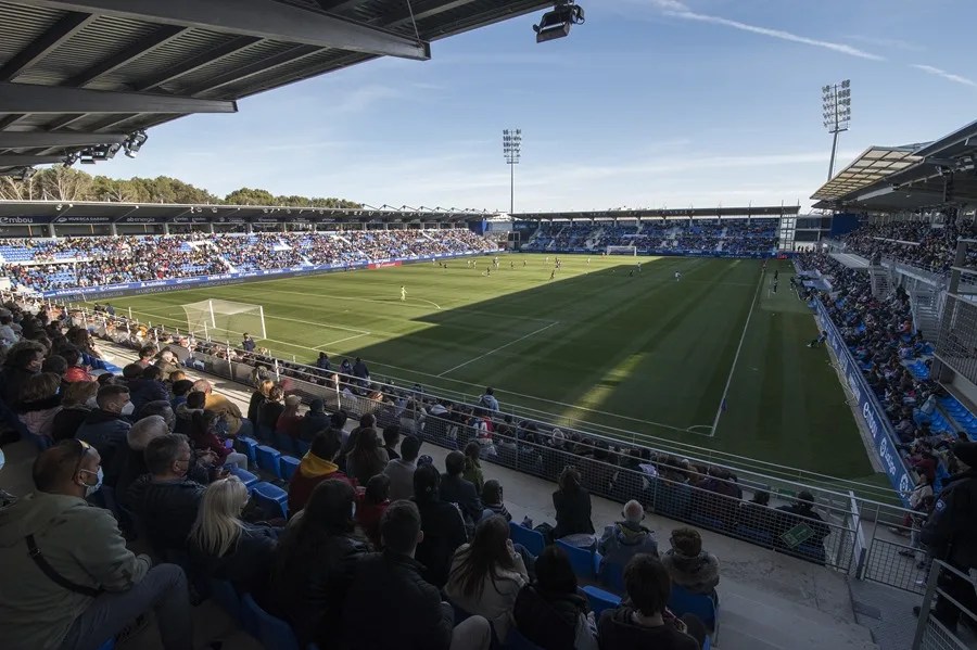 El estadio de El Alcoraz