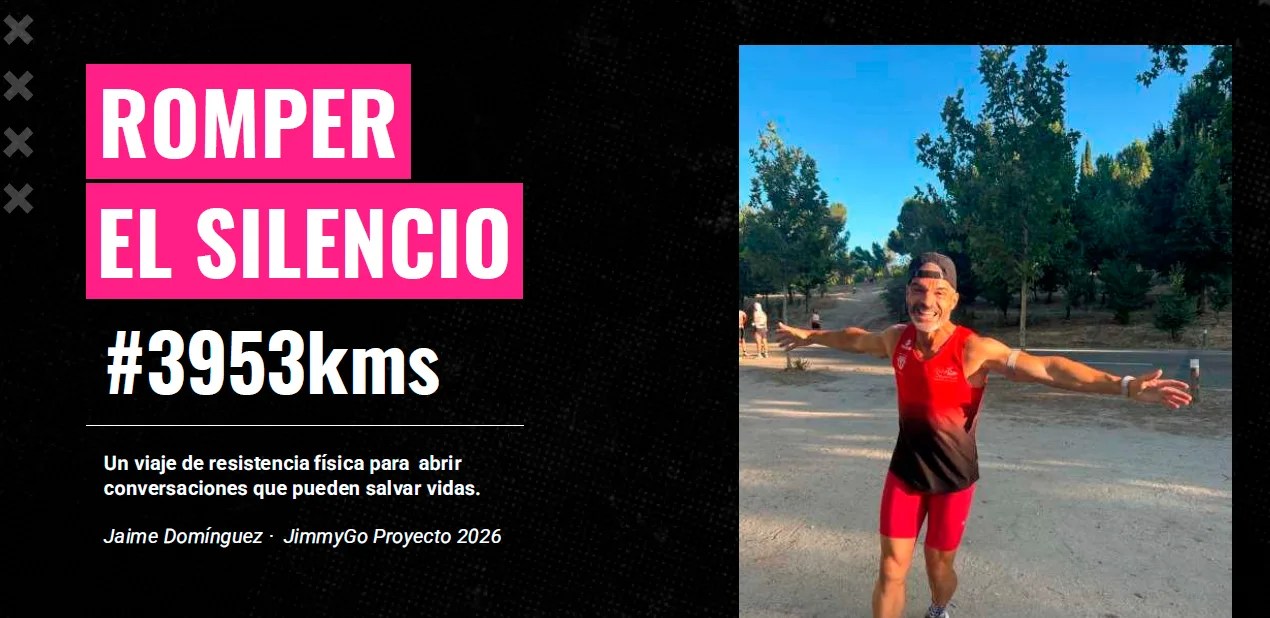 'Romper el Silencio' reto bombero Jaime Domínguez