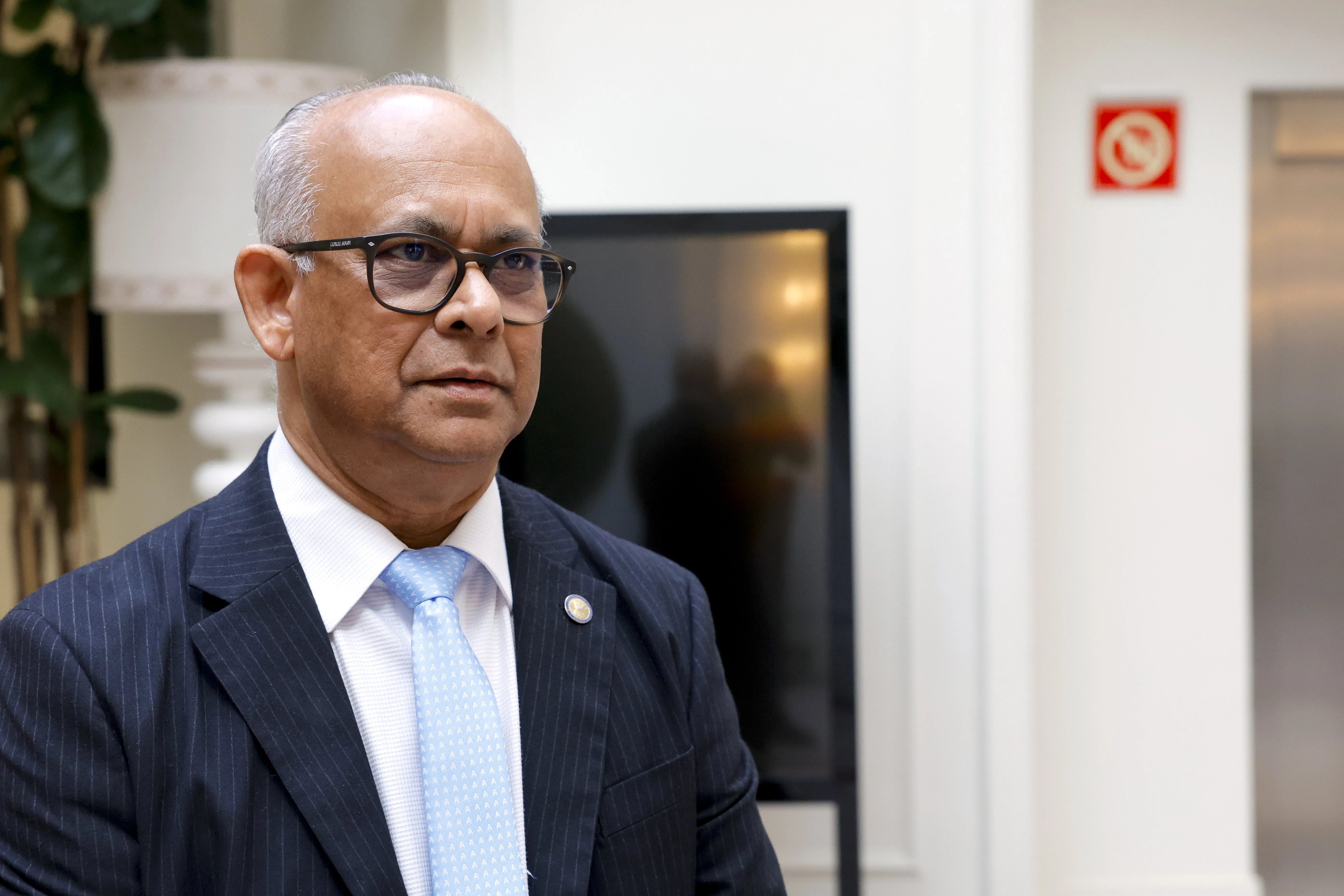 El secretario general de la Organización de Estados Americanos (OEA), Albert Ramdin.