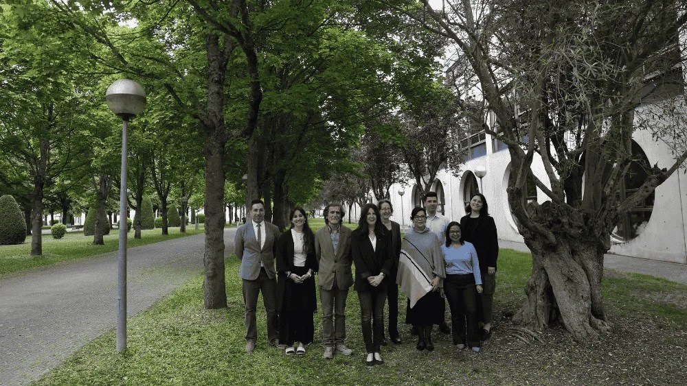 Imagen de varios ponentes de las Jornadas internacionales ‘Inteligencia Artificial e Investigación Social: enfoques innovadores para el análisis de formas de antagonismo’ que se celebran en la UPNA