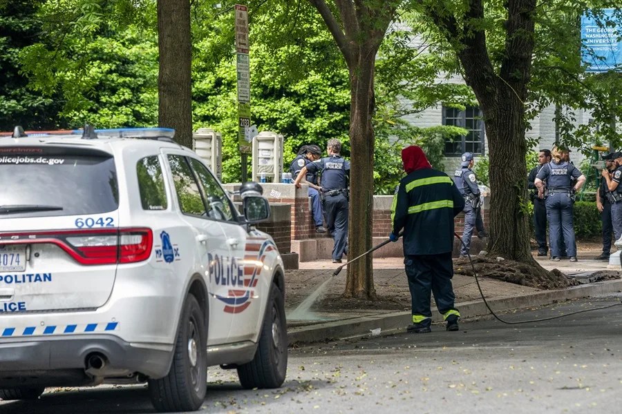 Imagen de archivo de un coche de Policía