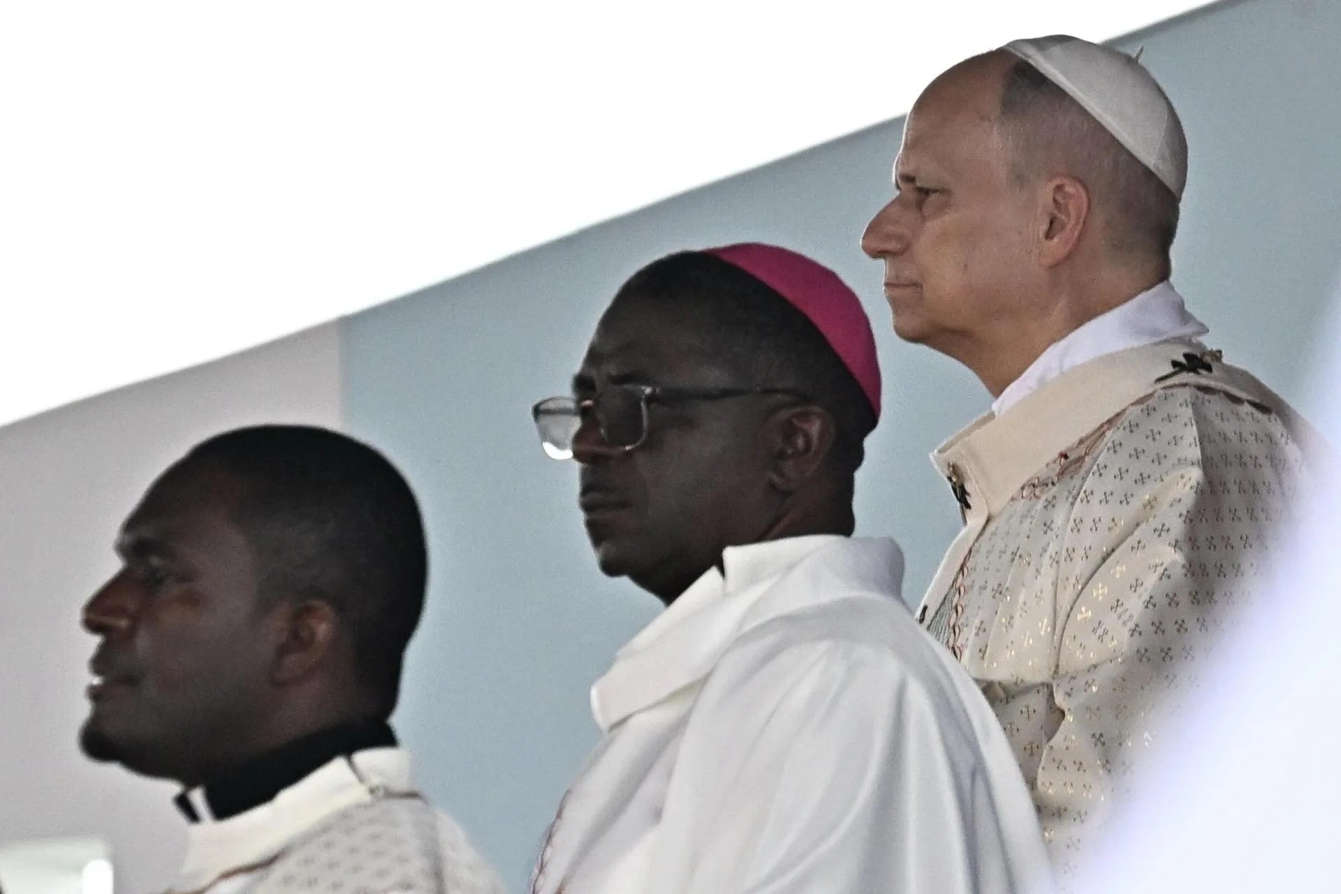 Imagen del papa León XIV en Camerún durante su primer viaje apostólico. EFE//Luca Zennaro