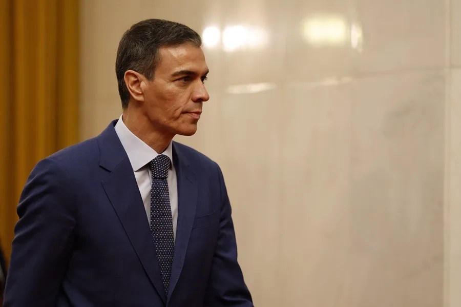 El presidente del Gobierno español, Pedro Sánchez