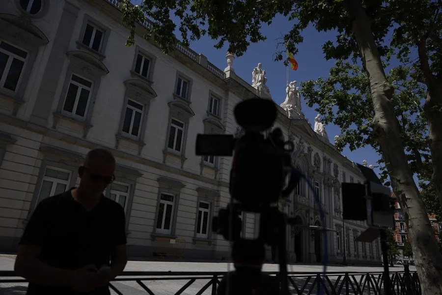 Fachada del Tribunal Supremo en Madrid.