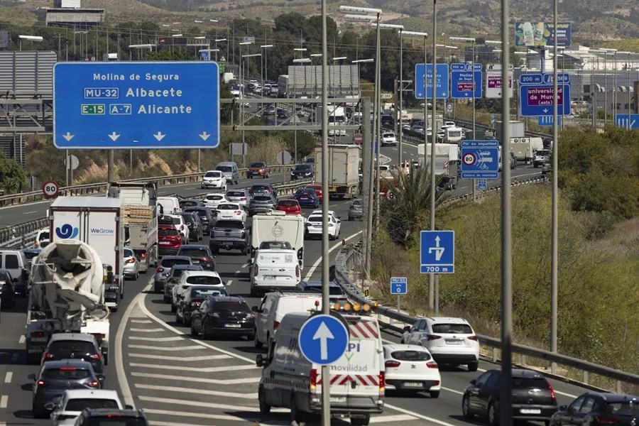 tráfico Semana Santa