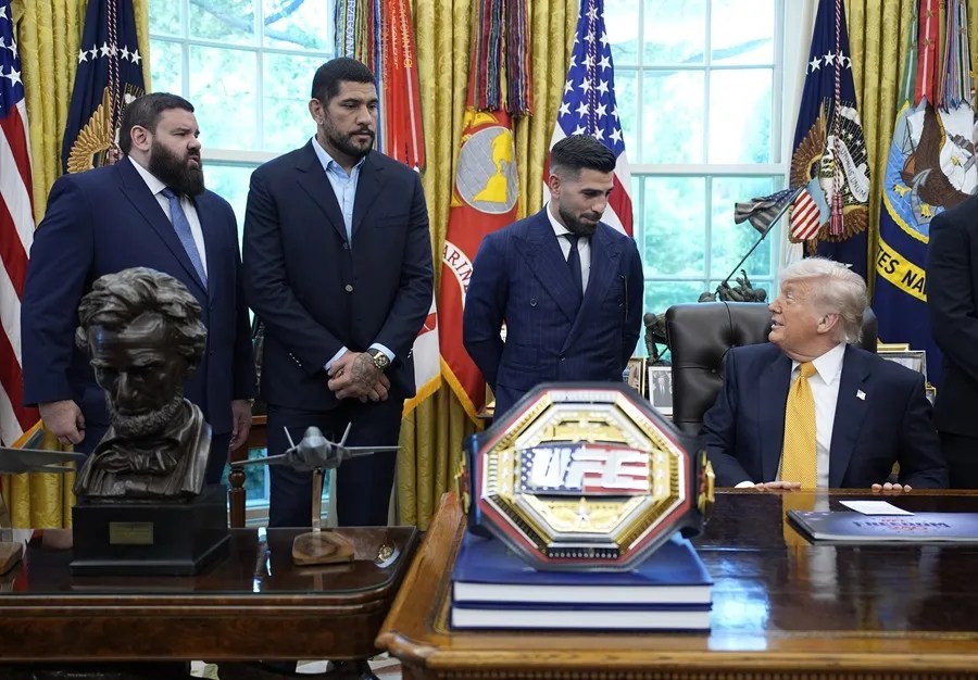 Trump presenta con Topuria la velada de combates UFC en la Casa Blanca el 14 de junio