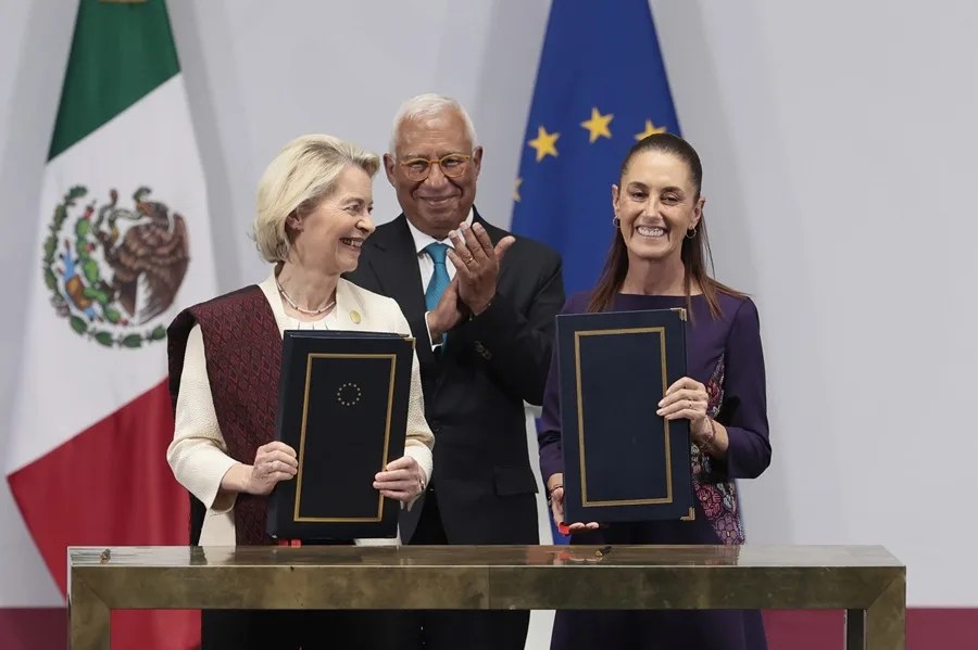 México y la Unión Europea firman su nuevo acuerdo global modernizado