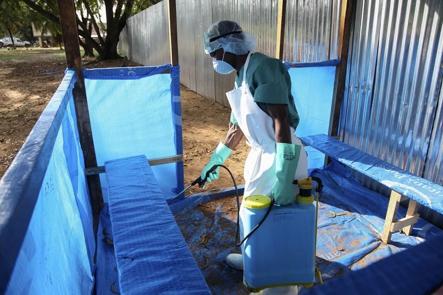 Brote de ébola en RD Congo