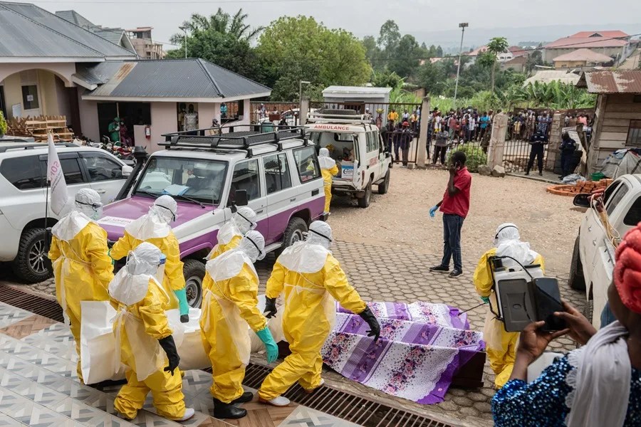 La OMS pide un alto el fuego en la RD del Congo
