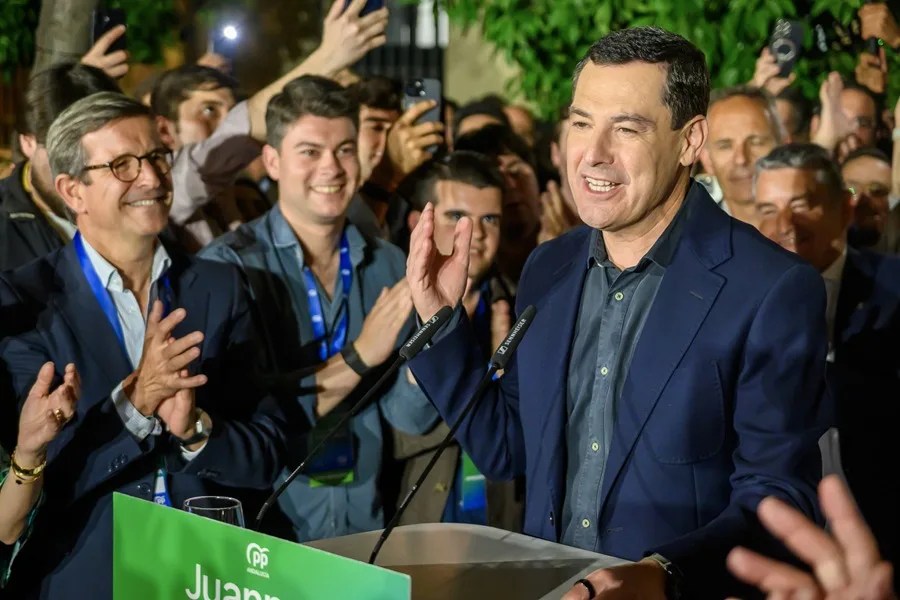 Resultados de las elecciones en Andalucía
