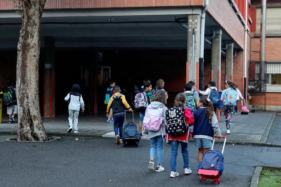 Alumnos de un centro educativo