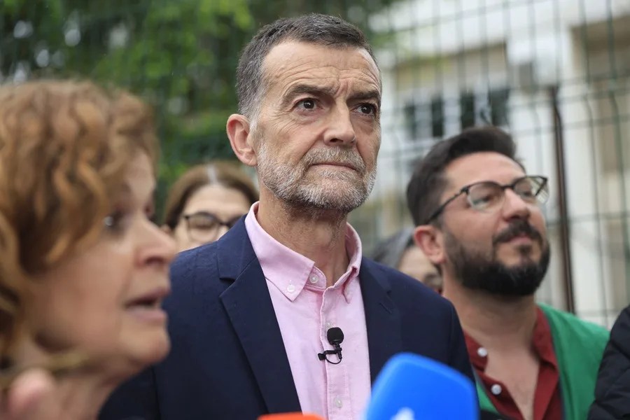 El candidato de Por Andalucía a la Presidencia de la Junta, Antonio Maíllo